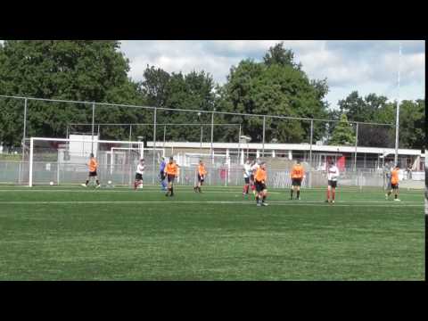 19 aug 2017 Hoogland O17-2 - VV De Meern O17-2  2-4 Doelpunt Hoogland