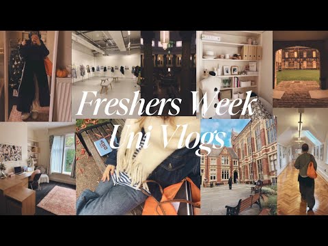 Move in Vlog & Freshers Week @ Leeds University!!! 📦📦📦 (+ room tour)