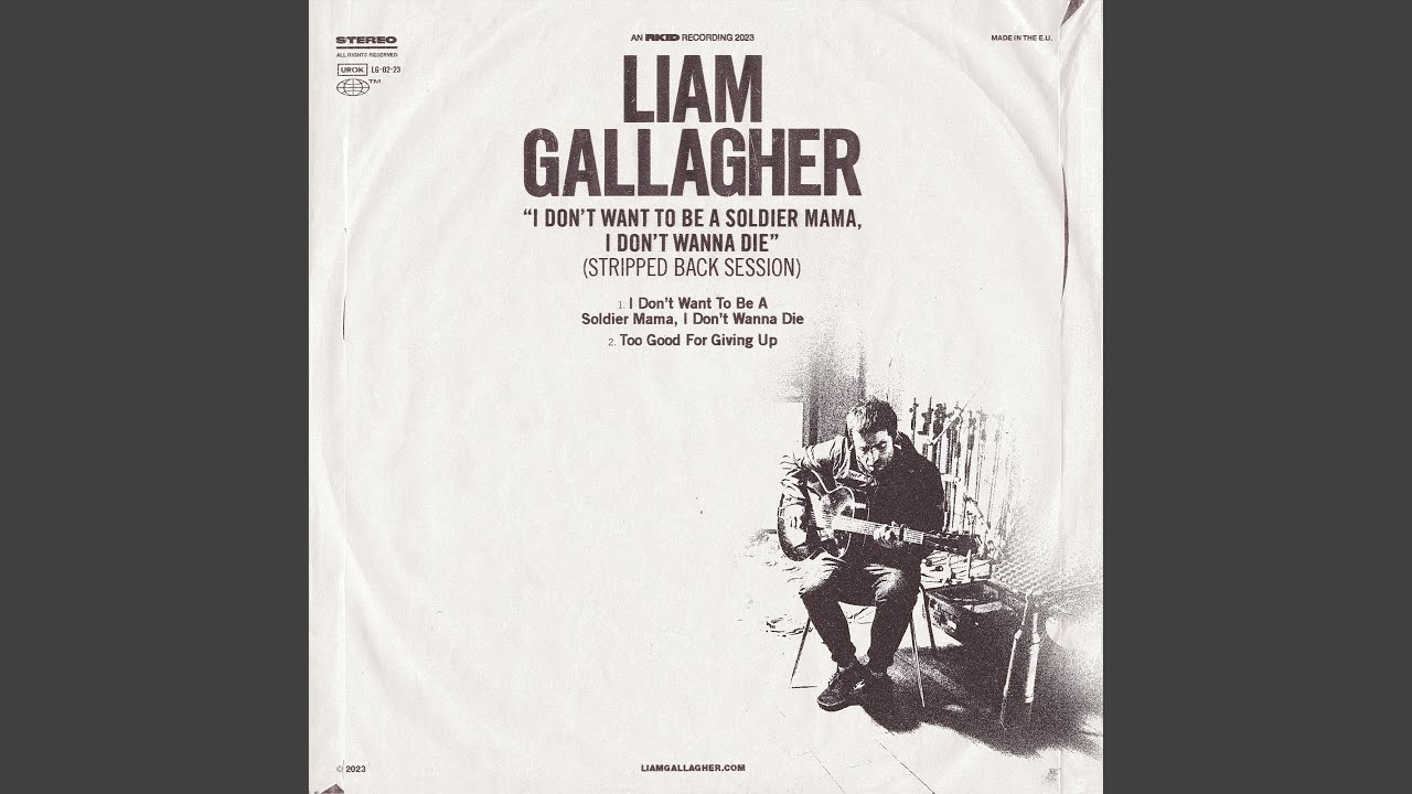 Liam Gallagher - Too Good For Giving Up