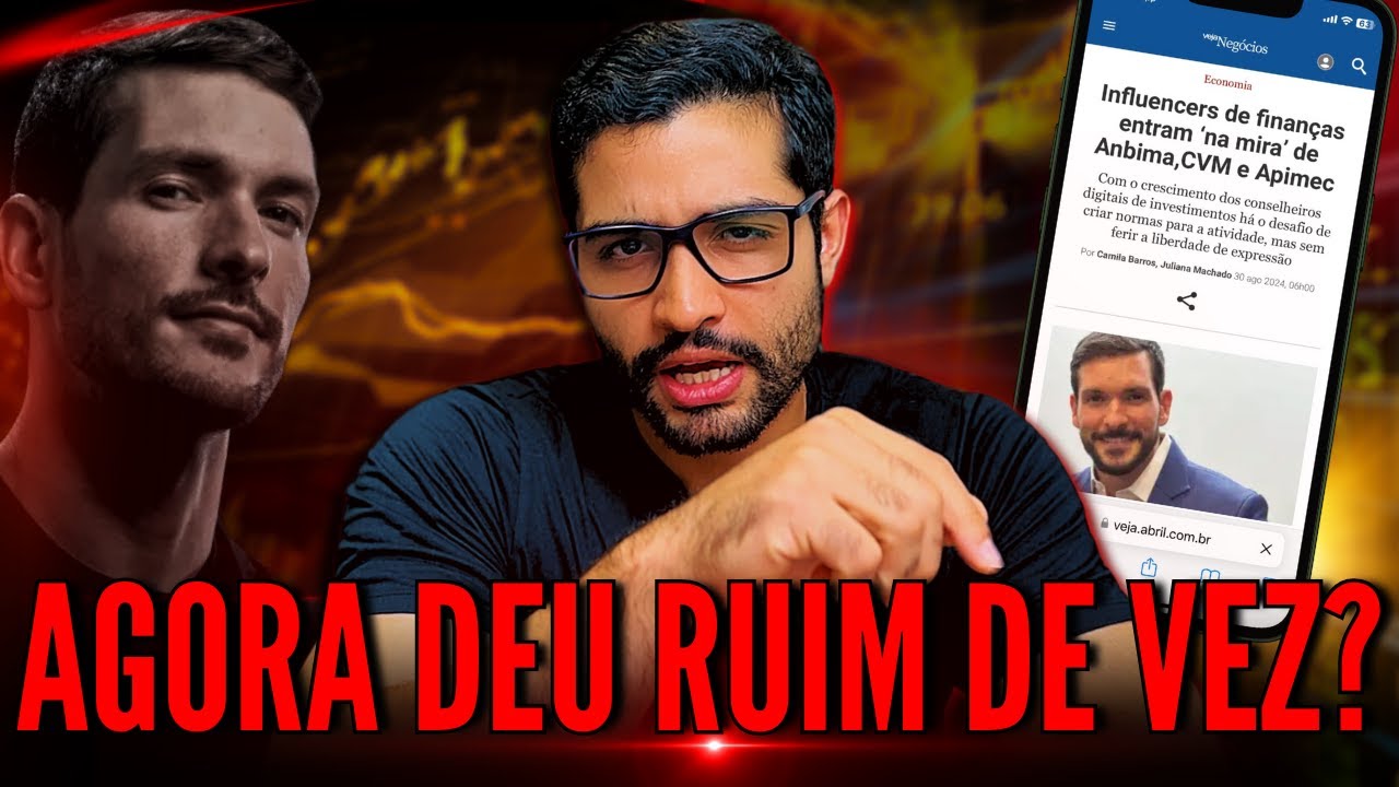 URGENTE! INFLUENCIADORES DE FINANÇAS NA MIRA DA CVM, ANBIMA E APIMEC: o que está acontecendo?