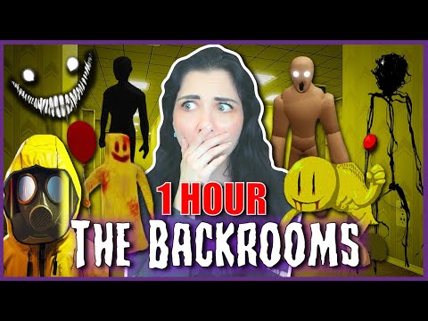 1 HOUR Of The Scariest Backrooms Levels & Creatures