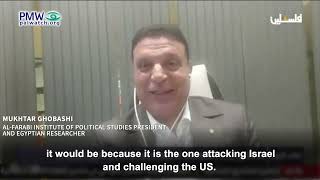 Egyptian academic supports Iran on PA TV because of hate for Israel