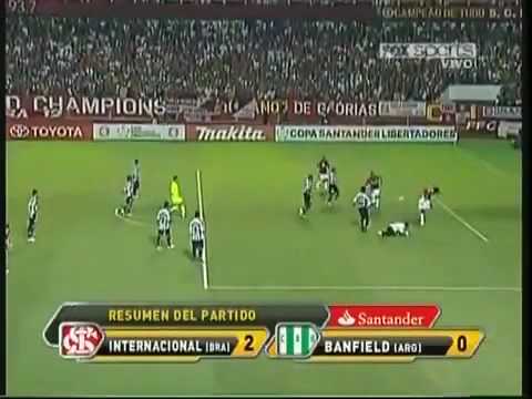 Inter (Bra)  2-0 Banfield - Copa Libertadores 2010