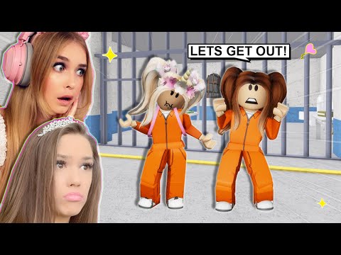 WE WENT TO PRISON AND HAD BROKE OUT with IAMSANNA (Roblox Roleplay)