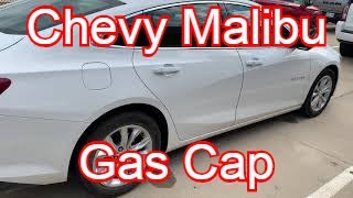 2020 Chevy Malibu - How to Open Gas Cap Door