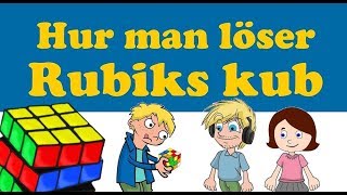 Hur man löser Rubiks kub - För nybörjare