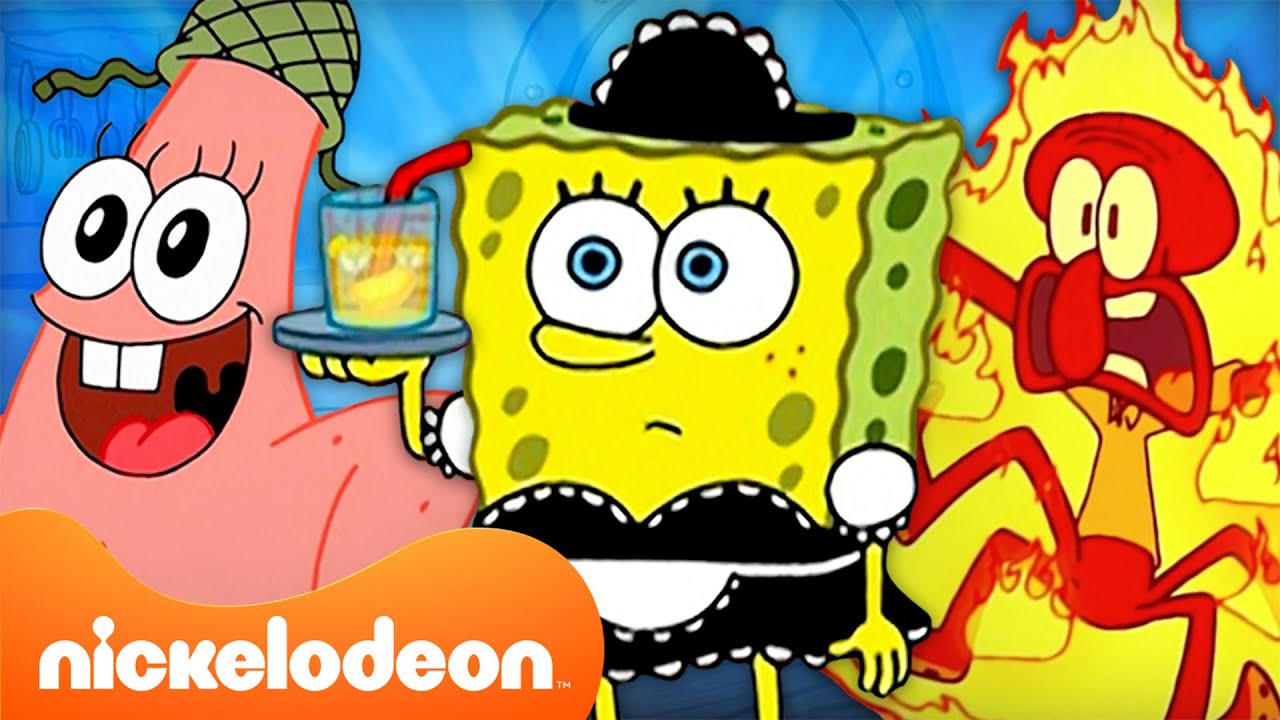 Bob Esponja | O Melhor de Bob Esponja Temporada 3! | Compilação de 60 Minutos | Nickelodeon