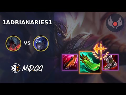 MID.GG: [ 1Adrianaries1 ] Aatrox TOP vs Shen | NA GRANDMASTER | LOL Season 2026