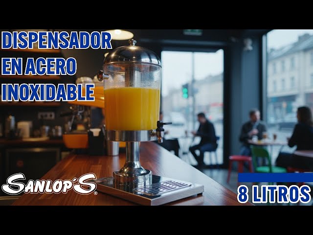 Vídeo relacionado con Guangcailun Dispensador de bebidas frías y calientes de acero inoxidable para sopa para fiestas, cocinas y hoteles, 30 l