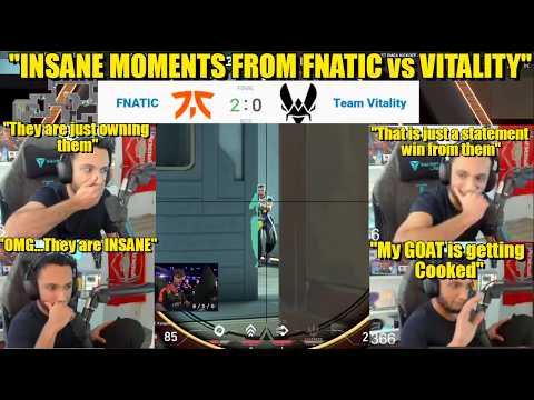 FNS react to INSANE MOMENTS of FNATIC vs VITALITY | VCT EMEA 2026 |