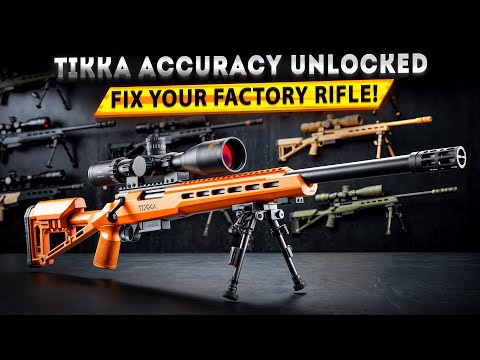 5 Ways You Can Make a Factory Tikka Rifle MORE ACCURATE!