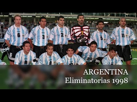 🟣Venezuela 2 Argentina 5 ELIMINATORIAS 98