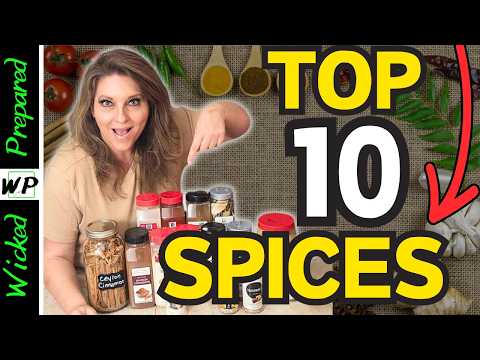 Survival Spices: Top 10 Must-Have Seasonings for your Prepper Pantry