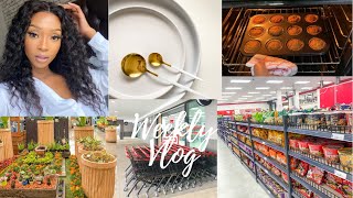 WEEKLY VLOG:Let's bake, chat & visit Panda Stores with me|South African YouTuber| Tsholo Gumede