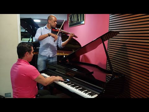 Hino - 328 “Grande é o Teu poder, Senhor” | Piano Digital Roland GP-607 | Violino Elétrico Aurora
