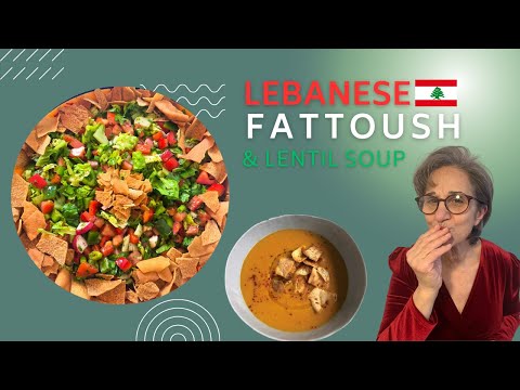 Nonna Luciana: Mastering Lebanese Fattoush Salad & Lentil Soup