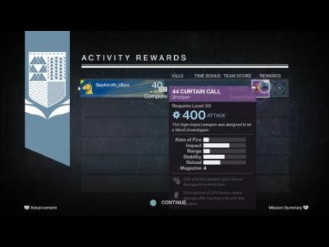 Destiny 1 Fallen S.A.B.E.R. Nightfall Cheese Solo Hunter