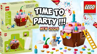 FREE LEGO Birthday Cupcake GIFT WITH PURCHASE (#40905) | NEW 2026 !!