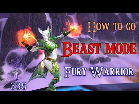 How to DPS as a Fury Warrior in 3.3.5!