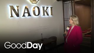Molly is seeing what's on the menu at Naoki Japanese Cuisine!