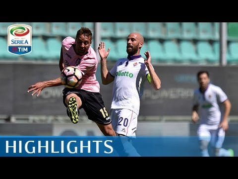 Palermo - Fiorentina 2-0 - Highlights - Giornata 34 - Serie A TIM 2016/17