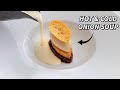 Fine Dining Onion Soup W Onion Ice Cream Onion Velouté Caramelized Onions Michelin Star Recipe