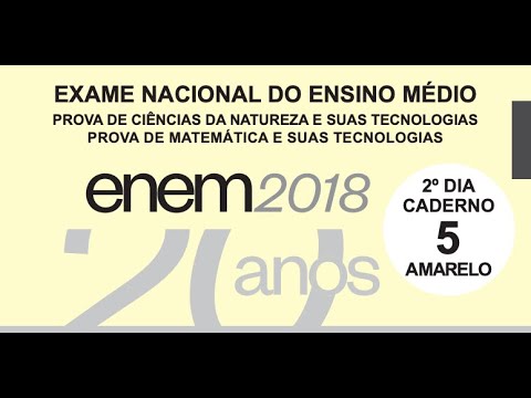 ENEM 2018 - MAT - CADERNO AMARELO - QUESTÃO 170 | Prof. Luiz Freitas