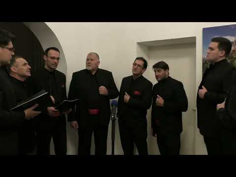 Božićni prijam Velposlanstvo RH u SR Njemačkoj -  Klapa Poverello Berlin