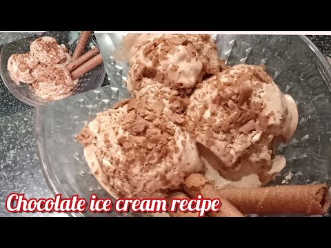 Easy Chocolate ice cream recipe 😋 | soft and creamy recipe