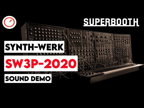 Superbooth 20HE: Synth-Werk SW3P-2020 Sound Demo, Analog Modular Synth Dedicated To Klaus Schulze
