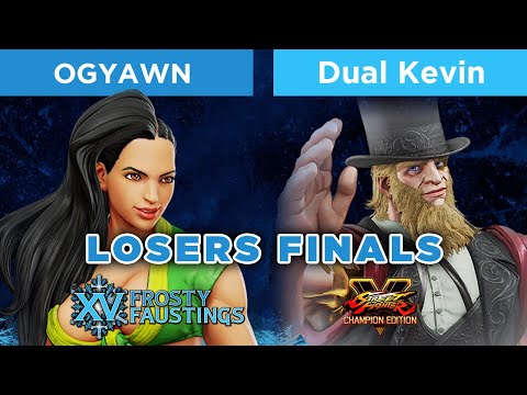 OGYawn vs Dual Kevin | Street Fighter V Losers Finals | Frosty Faustings XV