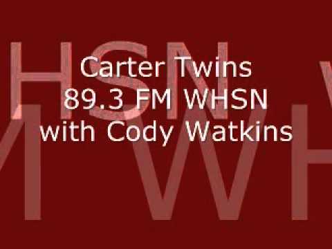 Carter Twins on WHSN with Cody Watkins - Part 1