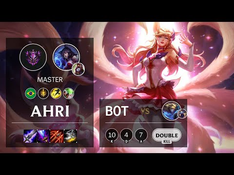 Ahri ADC vs Ezreal - BR Master Patch 10.12