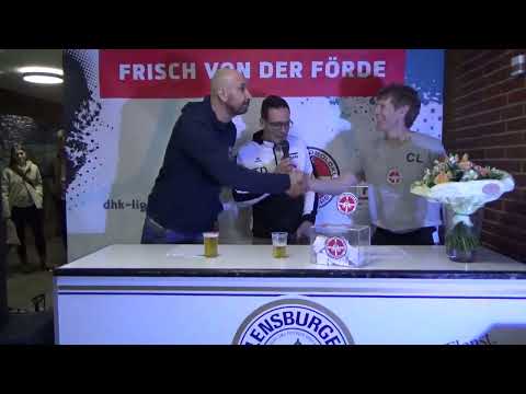 3 Liga Pressekonferenz DHK Flensborg   TUS Vinnhorst