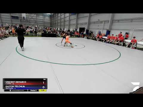 94 Lbs Round 1 (8 Team) - Vincent DeMarco, Illinois Vs Easton Felchlin, Wisconsin D324