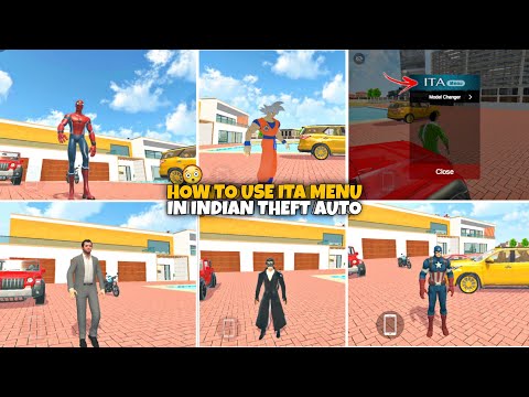 How to use ITA menu in indian theft auto 🔥🤯 | Indian Theft Auto new update