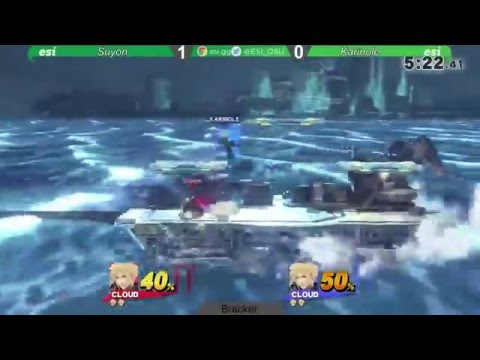 Donatos Biweekly 1/26 - Karinole (Cloud) vs Suyon (Cloud) - SSB4 Winners Semis