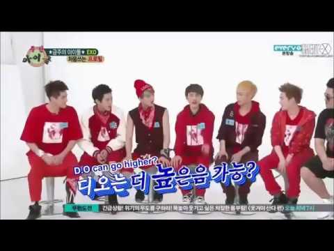 EXO Weekly Idol High Notes Battle Cut (Eng Sub)