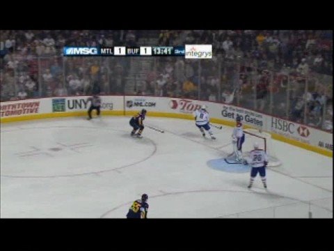 Andrej Sekera trips over the blue line