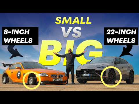 Are Tiny Wheels Better Than Big Wheels? | Autotrader Wheelie Bad Ideas: Episode 2