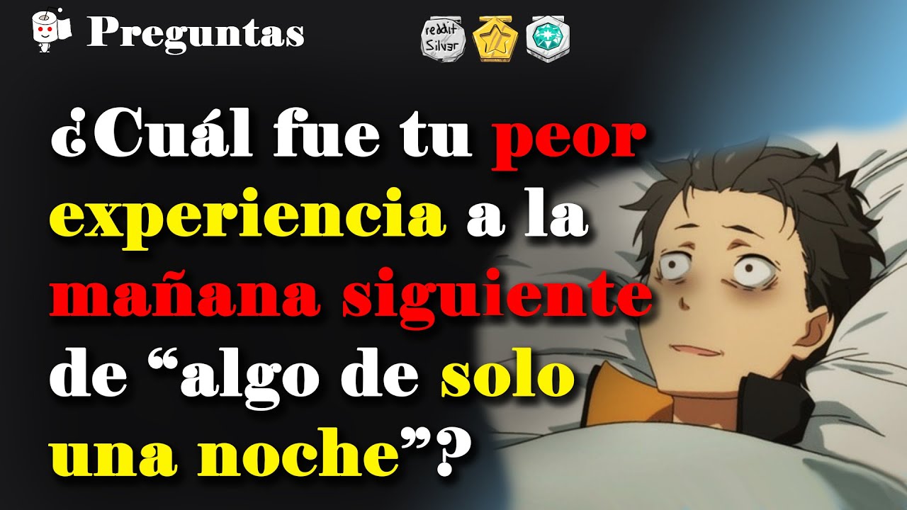 La peor experiencia después de algo de una sola noche