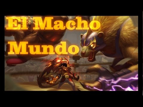 League of Legends Skin Review | El Macho Mundo Skin Spotlight