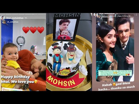 Mohsin Khan Birthday Wishes From His Friends And Family!