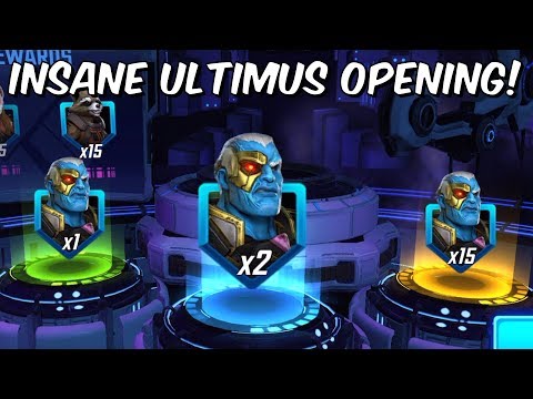 20x Ultimus Orb & 30x Thanos Orb Opening! - Insane Luck Continues?! - Marvel Strike Force
