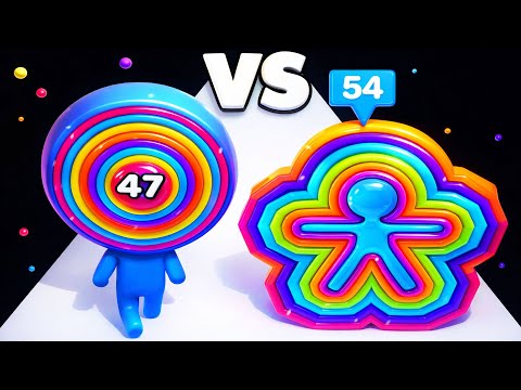 LAYER MAN 🧱 vs LAYER RUNNER 3D 💥 ASMR Gameplay | Satisfying Layer Run Mobile Android iOS QW2577