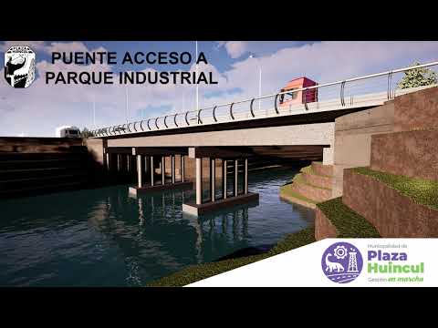 PUENTE ACCESO A PARQUE INDUSTRIAL - Plaza Huincul, Neuquén.