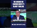 NFL Insider on Carson Wentz’s Injury Timeline ? | #Shorts