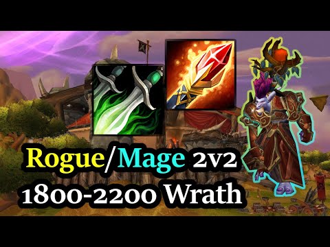(1800 - 2200) Rogue/Mage 2v2 Wrath Compilation - Season 6