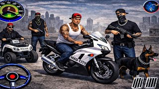 Mad City Gangster Simulator 2026 😈 Street Crime & Bike Action | Android Gameplay