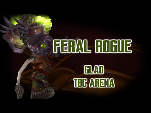 Classic TBC Arena - Feral Rogue 2k3+ rated #2